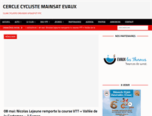 Tablet Screenshot of ccmainsatevaux.com